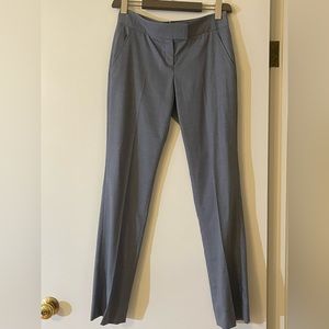 Theory - Smokey Blue Straight Leg Slacks Sz 2